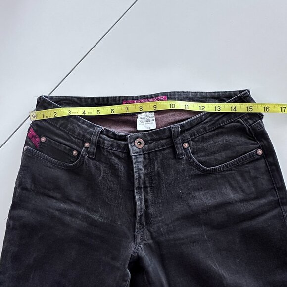 Vintage 90’s Parasuco Jeans sz 31 - Black- Bonus Backpack Bag - Picture 9 of 14